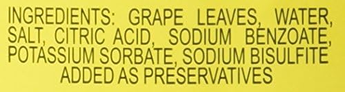 California Grape Leaves -Orlando 2lb jar, DR.WT. 16oz