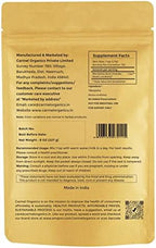 CARMEL ORGANICS Manjistha Root/Indian Madder Powder (8 Ounce), Natural dye and Hair Color | Ayurvedic Herb for Skin and Health, No Added Preservative or Additives, Non-GMO