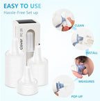 200 PCS Ear Thermometer Probe Covers Lens Refill Caps Filters Digital Thermometer Covers Disposable