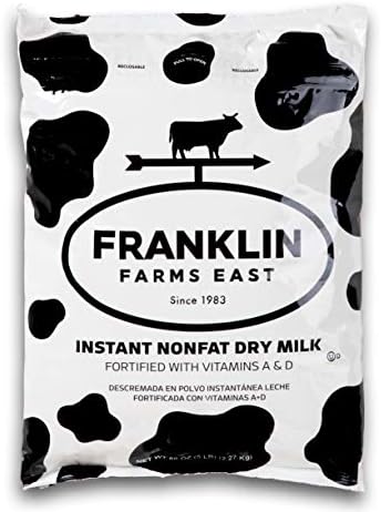 Premium USA Instant Nonfat Dry Milk - 5 pound bag bulk