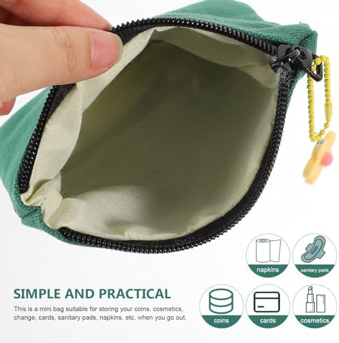 Sanitary Napkin Storage Bag Portable Feminine Hygiene Organizer Small Cute Pouch for Teen Girls Women Travel Coin Pouch