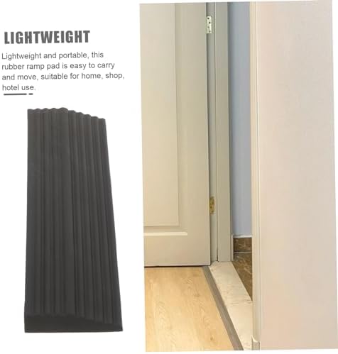 Indoor Threshold Ramp for Sweeping Robots Portable Entry Ramp Mat with Slope for Easy Climbing Over Small Steps and Doorways