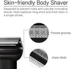BG2000 Replacement Heads for Philips Norelco Bodygroom Series 7000, 5000, 3000, Replacement Foil Shaver Head Compatible with BG7030 BG7040 BG5025 BG2040 BG2030 BG2020, Wet & Dry Use, 2 Pack