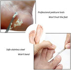Pedicure Knife Tools Kits, Professional Stainless Steel Foot Scrubber Dead Skin Remover,6 Pcs Foot Scraper Knife to Remove Dead Skin Callus Knife Scraping Pedicure Tools for Men Women