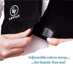 LEVILO Ice Pack for Neck, Reusable Neck Ice Pack Wrap for Hot & Cold Therapy, Inflammation, Cold Compress, Injuries, Swelling, Cervical Surgery Recovery, Sprains, Work Stress