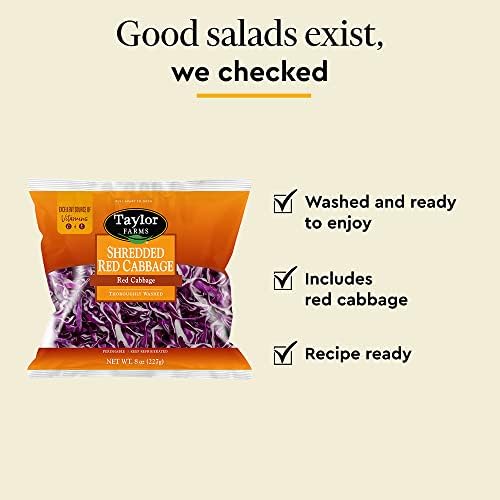 Taylor Farms Shredded Red Cabbage, 8 oz