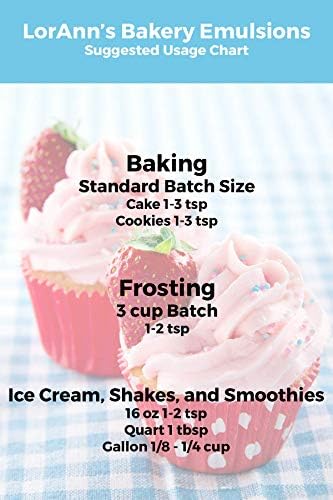 LorAnn Oils Orange Bakery Emulsion: True Essence, Ideal for Boosting Fruit Tones in Cakes, Cookies & Desserts, Gluten-Free, Keto-Friendly, Extract Substitute Essential for Your Kitchen, 16 Oz