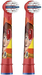 Oral-B Kids Extra Soft Replacement Brush Heads featuring Disney Pixar Toy Story, Ages 3+, 2 count