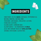 Peppersmith - Chewing Gum - Fine English Peppermint - 15g