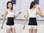Thermal Fleece Lining Abdomen Back Warmer Belt Men Women Winter Dance Yoga Waistband Elastic Waist Binder Lumbar Support Belt Rheumatic Back Pain Brace Abdominal Stomach Kidney Warmer Protector Band