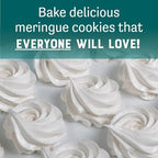 Judee's Gluten Free Complete Meringue Powder Mix - Royal Icing Mix & Cookie Decorating Supplies - Meringue Powder for Cookies & Pies - 11.4 Oz