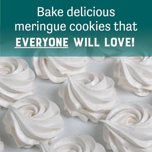 Judee's Gluten Free Complete Meringue Powder Mix - Royal Icing Mix & Cookie Decorating Supplies - Meringue Powder for Cookies & Pies - 11.4 Oz