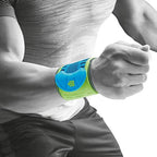 Bauerfeind Sports Wrist Strap - German Engineered Wrist Compression Support for Weightlifting, Crossfit, Tennis, Lifting - Adjustable Tightness Brace with 3D Airknit Fabric - 1 Per Box