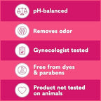 Summer's Eve Sheer Floral Feminine Wipes, Gentle pH-Balanced Formula Helps Control Vaginal Odor, Individually Wrapped Wipes, 12 Count