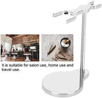 Men Shaving Brush Stand Holder, Premium Zinc Alloy Shaving Accessories, Durable Anti - Rust Brush Stand for Salon Home Travel Use, Modern Aesthetic Design with Standard