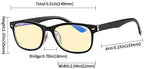 Suertree Blue Light Blocking Computer Glasses Eyewear Anti Blue Gaming Glasses PC Eyeglasses for Women Men