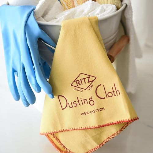 Ritz Duvateen Flannel Dusting Cloth, 6-Pack, Yellow