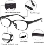 Nearsighted Distance Glasses For Men Women Retro Myopia Eyeglasses Short Sighted Eyewear Anti Blue Light Spectacles