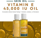 JASON Vitamin E 45,000 IU Moisturizing Oil , For Maximum Strength, 2 Fluid Ounces