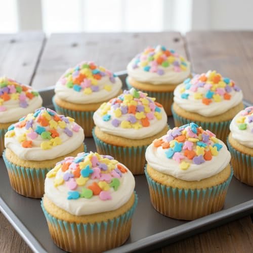 Bunny Sprinkle Confetti Mix Orange, Yellow, Blue, Green, Pink and Purple 3.28 oz, Easter Sprinkles For Cake Decorating, Baking, Ice Cream & More, Spring Sprinkles The Hampton Candy Company