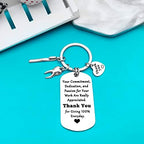 Xiahuyu Dentist Gifts Keychain Dentist Appreciation Gifts Dental Hygienist Gift Dental Assistant Gift Dental Nurse Gift Christmas Birthday Retirement Thank You Gifts for Dental Employee Staff