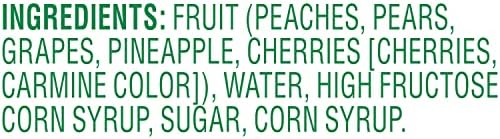 DEL MONTE Fruit Cocktail in Heavy Syrup, Canned Fruit, 15.25 oz Can