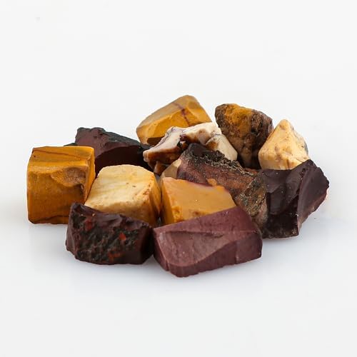 CRYSTALIS Wholesale 100 carats Natural Mookaite Raw Crystals, Loose Gemstone, Bulk Rough Jewelry Making Supply, Chakra Healing Raw Stones, Wire Wrapping, DIY, Gem Collection