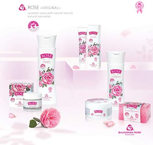 Bulgarian Rose Hand Cream with Natural Rose Oil for moisturizing and rejuvenating the skin