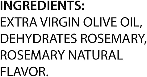 Mantova Rosemary Extra Virgin Olive Oil 34 oz, is accented with fresh rosemary for an aromatic and versatile condiment. Grand’Aroma Rosemary is a wonderful oil that will add a splash of flavour.