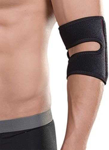 Senston Elbow Brace Adjustable Breathable Neoprene Elbow Support Arm Wrap Strap 1 Pack
