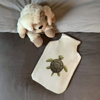 Azeeda 'Knitted Style Turtle' Hot Water Bottle Cover (HW00049297)