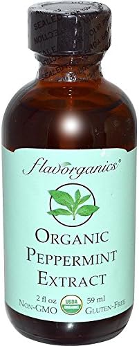 FLAVORGANICS Organic Pure Peppermint Extract, 2 FZ