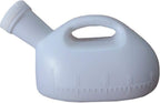 2000ML Male Urinal,YUMSUM Portable Mens Potty Pee Bottle Collector Travel Toilet (White)
