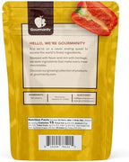 Gourmanity Dried Red Bell Peppers, Flavorful Diced Peppers, Fresh and Appetizing, Perfect for Ramen Bae Ramen Toppings Soups Stir-Frys and Stews, All Natural, Resealable 4oz Bag.