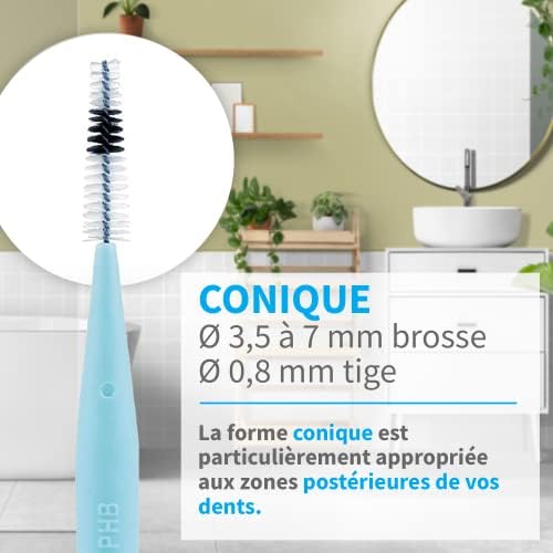PHB Plus Conical 1.3 Brush Head in Blister Pack