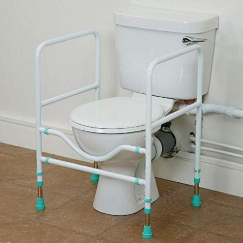 Homecraft Prima Multi-Frame, Frame, Sturdy and Lightweight Bathroom Assistant, Toilet Frame Helps Individuals Confidently Sit Down and Stand Up from The Toilet All on Their Own Without Assistance