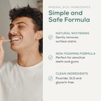 Georganics Whitening Mineral Toothpaste Powder – Spearmint – Stain Removing & Teeth Whitening -4.2 oz
