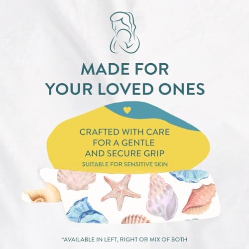 Nasogastric or Oxygen Tube precut Adhesive Tape Pastel Mix x 10 Pack. (Left Side)