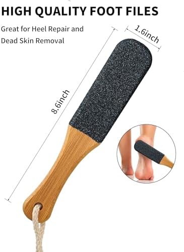 Foot File - Professional Pedicure Tool for Smooth, Baby-Soft Feet - Safe & Effective Callus Remover for Home or Salon Use