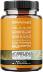 Pure Quercetin with Bromelain Supplement for Immune Aid - High Potent Quercetin 500mg Capsules with Bromelain for Immune Support & Breathing - Nutritional Respiratory Supplement - 90 Ct