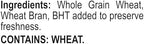 Post Wheat n Bran® Shredded Wheat, Breakfast Cereal, Excellent Source of Fiber, Kosher 18 Ounce – 1 count
