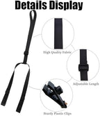Clip and Pull Dressing Aid, Adjustable Length Pants Wearing Assist Tool Device, Pants Aid Tool for Elderly, Disabled, Seniors, Pregnant,Injuries (Black 1)