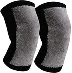Women Men Winter Knee Warmers Knee Brace Sleeve Leg Warmer Wool Cashmere Thicken Knee Supports Knee Pads Legging Stocking Warm Thermal Ski Cycling Knee Brace Sleeve for Joint Pain Arthritis 1 Pair