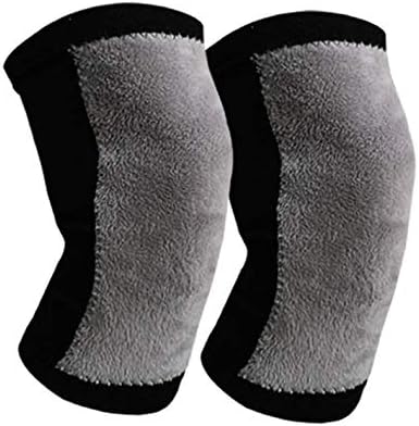Women Men Winter Knee Warmers Knee Brace Sleeve Leg Warmer Wool Cashmere Thicken Knee Supports Knee Pads Legging Stocking Warm Thermal Ski Cycling Knee Brace Sleeve for Joint Pain Arthritis 1 Pair