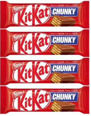 Kitkat Chunky Bars Multipack (4 full size chunky bars)
