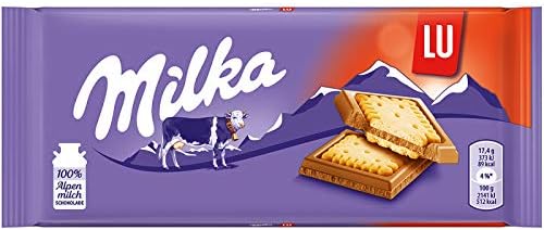 Milka LU Biscuits & Milka TUC Crackers - Bundle 87gx2