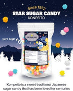 NICE WITCH'S Konpeito Sugar Candy Sweet And Colorful/Handmade Star Candy/별사탕 (17.64 Ounce (Pack of 1))