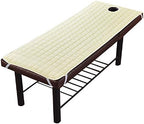 Solid Beauty Salon Massage Table Bed Sheet Massage SPA Treatment Bed Mattress with Breath Hole 190 * 80cm (beige)