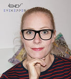 Eyekepper Readers Square Large Lenses Spring-Hinges Reading Glasses Women