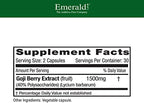Emerald Labs Goji Berry - Immune Response & Liver Health Support with Antioxidants - Vegan, Gluten-Free - 60 Vegetable Capsules (30-Day Supply)